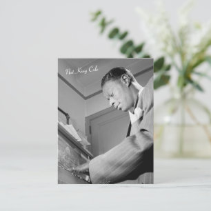 Nat King Cole Postkarte
