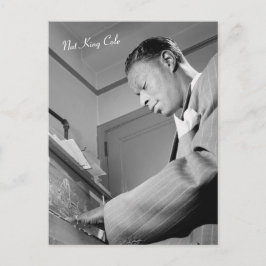 Nat King Cole Postkarte