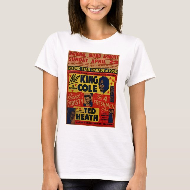 Nat King Cole T-Shirt (Vorderseite)