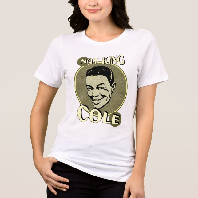 Nat King Cole Tri-Blend Shirt (Vorderseite)