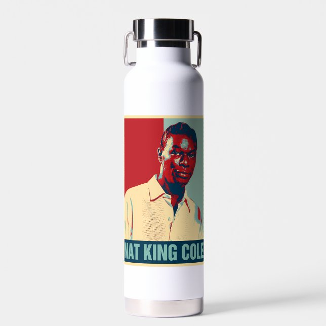Nat King Cole Trinkflasche (Vorne)