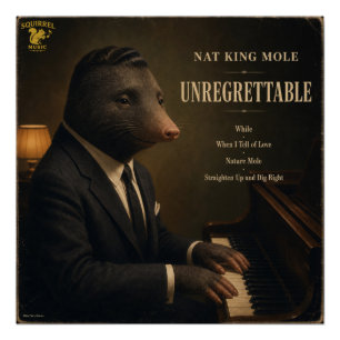 Nat King Mole Album: eine Parodie Poster