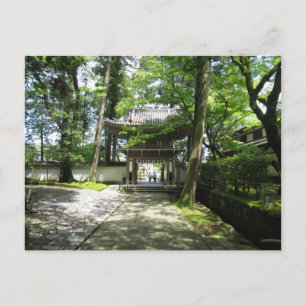 Natadera Temple: Ishikawa, Japan Postkarte