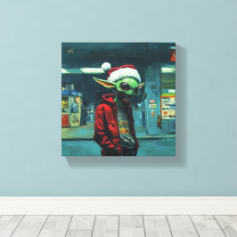 Natal Alien Leinwanddruck