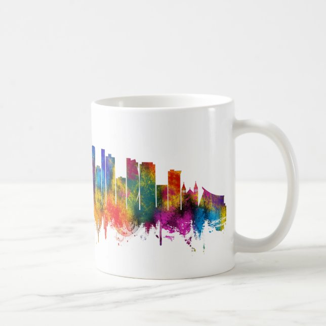 Natal Brasilien Skyline Kaffeetasse (Rechts)