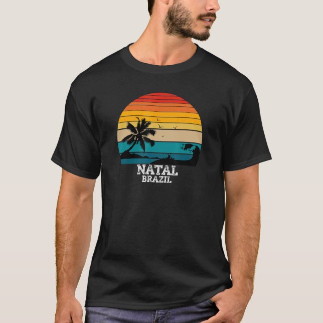 Natal Rio Grande do Norte Brasilien Urlaub T-Shirt (Vorderseite)