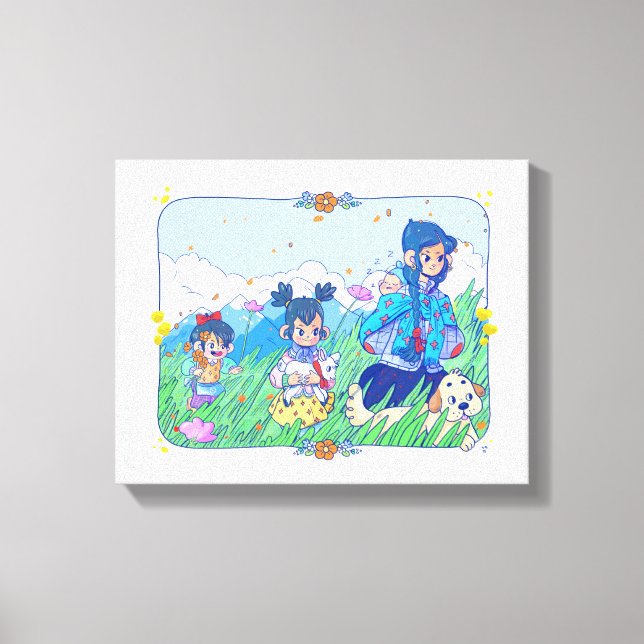 Natali Koromoto Leinwanddruck (Vorderseite)