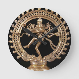 NATARAJ HINDU-GOTT RUNDE WANDUHR