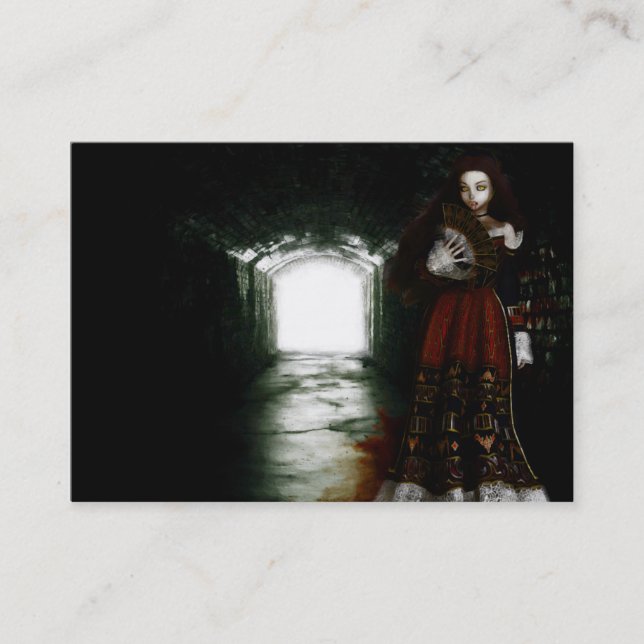 Natasha Mini Print Visitenkarte (Vorderseite)