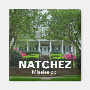 Natchez, Antebellum Ferienandenken Mississippis Magnet