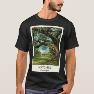 Natchez Mississippi Herrenhaus Historisches Antebe T-Shirt