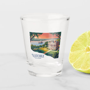 Natchez, Mississippi Mississippi Schnapsglas