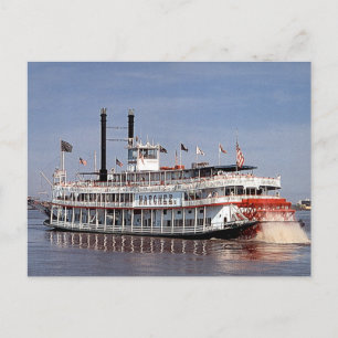 Natchez New Orleans Vintage-Dampfschiff Postkarte