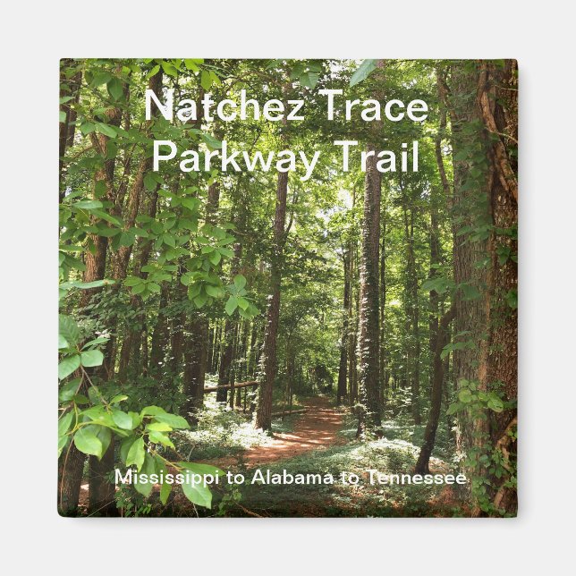 Natchez Trace Magnet (Vorne)