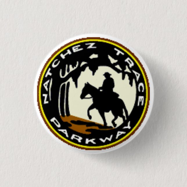 Natchez Trace Parkway Button (Vorderseite)