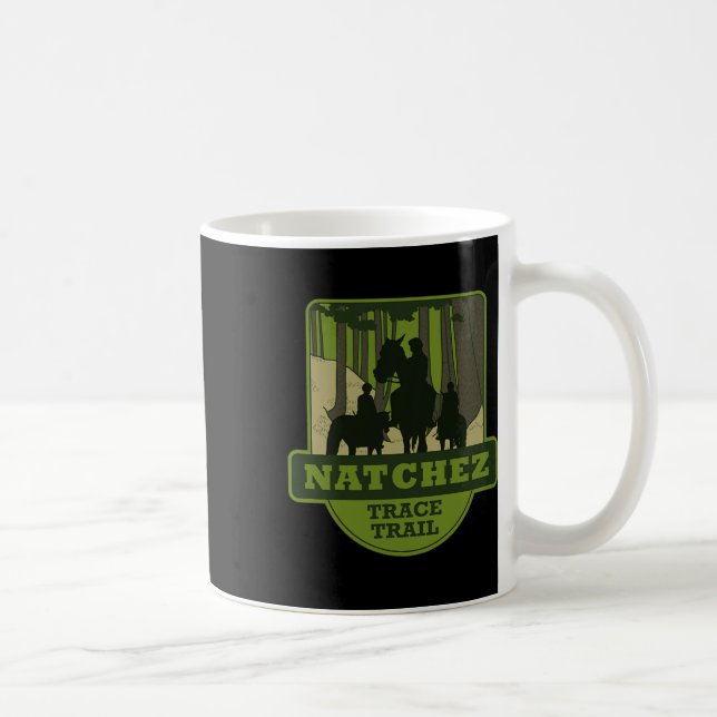 Natchez Trace - Reiten Kaffeetasse (Rechts)