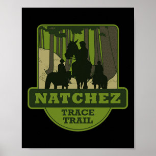 Natchez Trace - Reiten Poster
