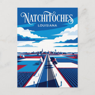 Natchitoches USA Postkarte