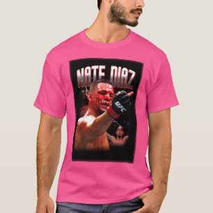Nate Diaz Nate Diaz Dreht Middle Finger Ufc Nate D T-Shirt