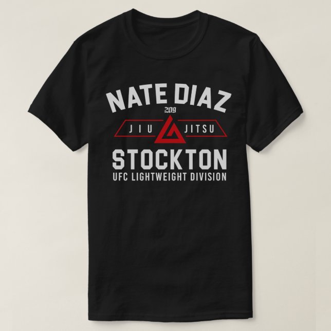 Nate Diaz Stockton TShirt (Design vorne)