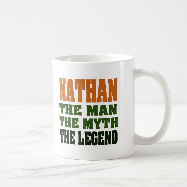 NATHAN - der Mann, der Mythos, die Legende Kaffeetasse (Rechts)