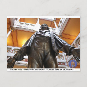 Nathan Hale Postcard Einladungspostkarte