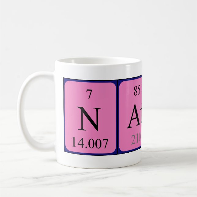 Nathen Periodenname Tasse (Links)