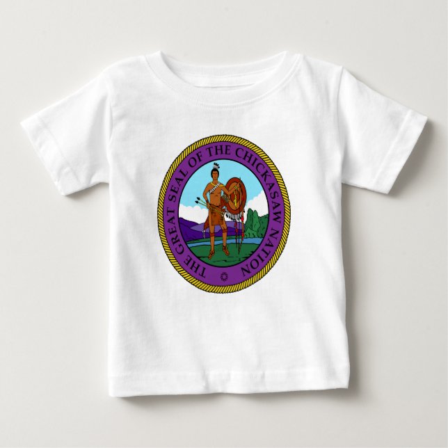 Nation Chickasaw Siegel Baby T-shirt (Vorderseite)
