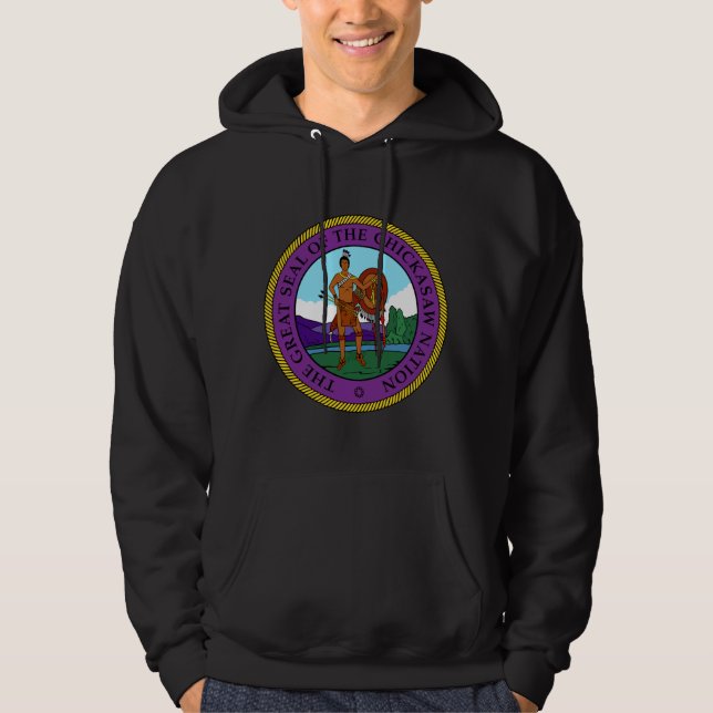 Nation Chickasaw Siegel Hoodie (Vorderseite)
