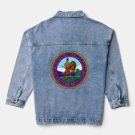 Nation Chickasaw Siegel Jeansjacke