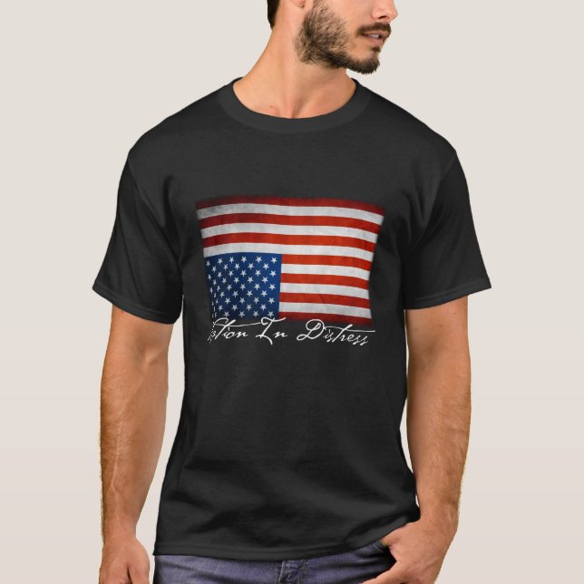Nation in der Bedrängnis T-Shirt (Vorderseite)