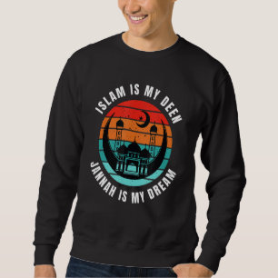 Nation of Islam Vintag islamische Allah Zitat Sweatshirt