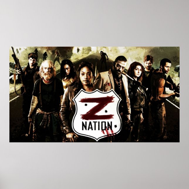 Nation Z - Ausgegossen Poster (Vorne)