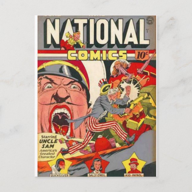 national - 1 postkarte (Vorderseite)