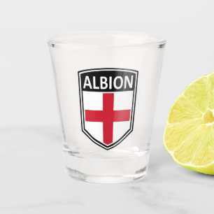 national - Albanien Schnapsglas