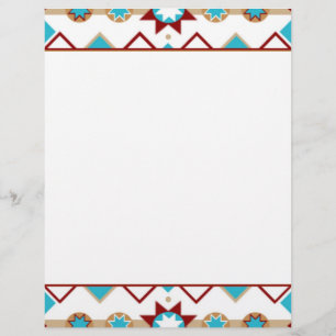 National American Pattern Letterhead
