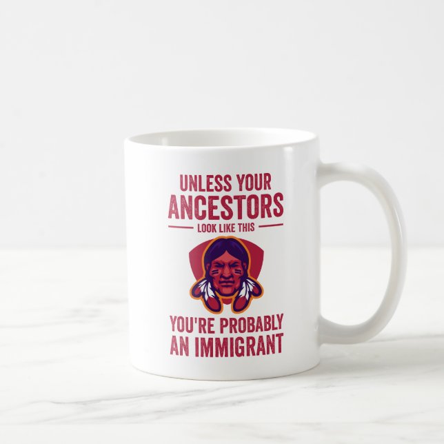 National Amerikanische Ureinwohner History Monte T Kaffeetasse (Rechts)