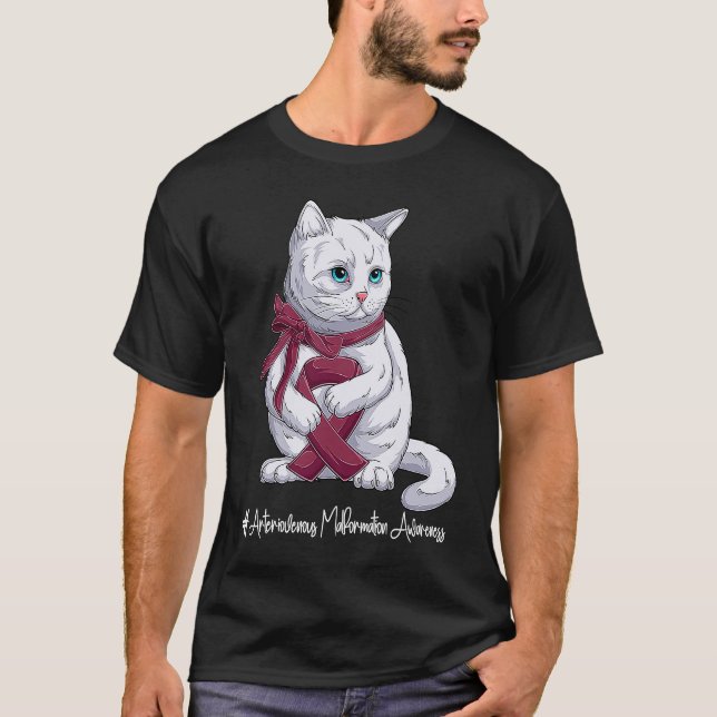 National Arteriovene Malformation Awareness Mont T-Shirt (Vorderseite)