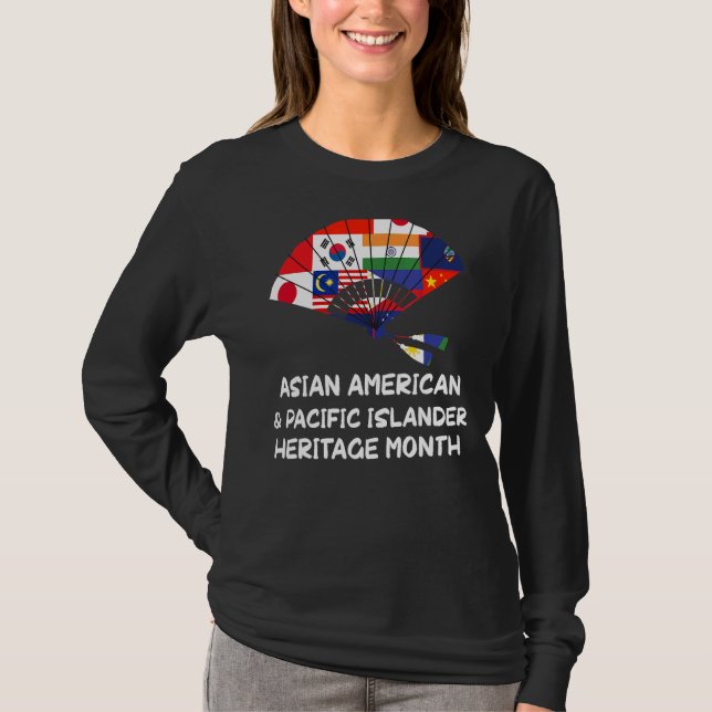National Asian American and Pacific Islander Herit T-Shirt (Vorderseite)