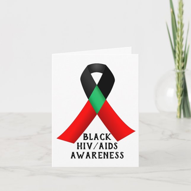 National Black HIV/AIDS Awareness Day Karte (Vorderseite)