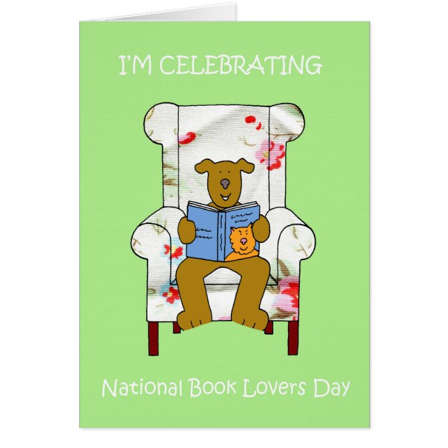 National Book Lovers Day - August 9. (Vorne)