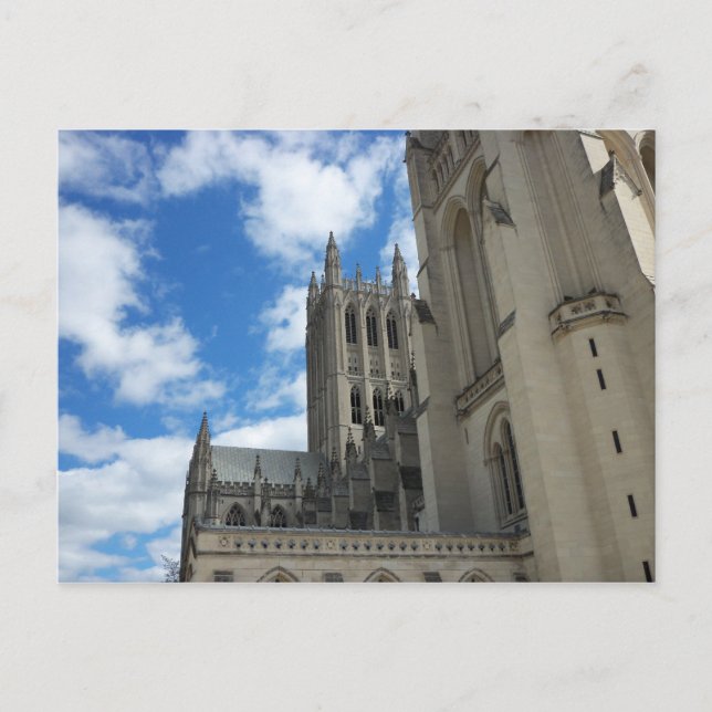 National Cathedral, Washington, DC Postkarte (Vorderseite)