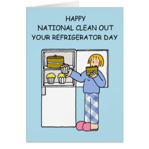 National Clean Out Your Refrigerator Day November