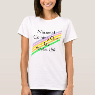 National Coming Out Day 11. Oktober T-Shirt
