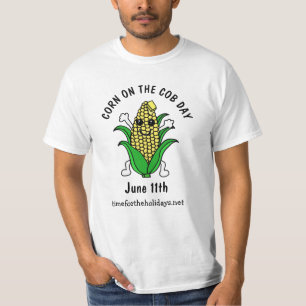 National Corn am Cob Day 11. Juni T - Shirt