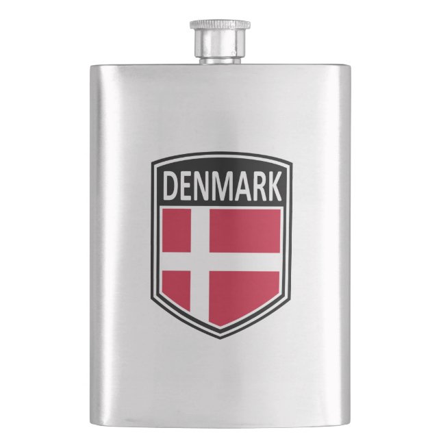 National - Dänemark Flachmann (Vorderseite)