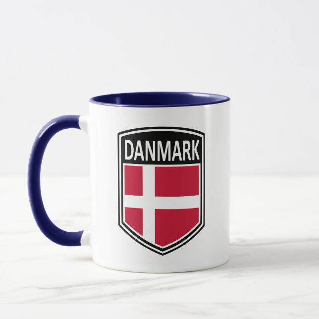 National - Danmark Tasse (Links)