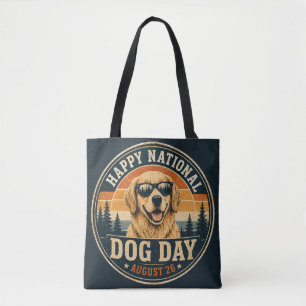National Dog Day Camp Crew Labrador-Taschentuch-Ta