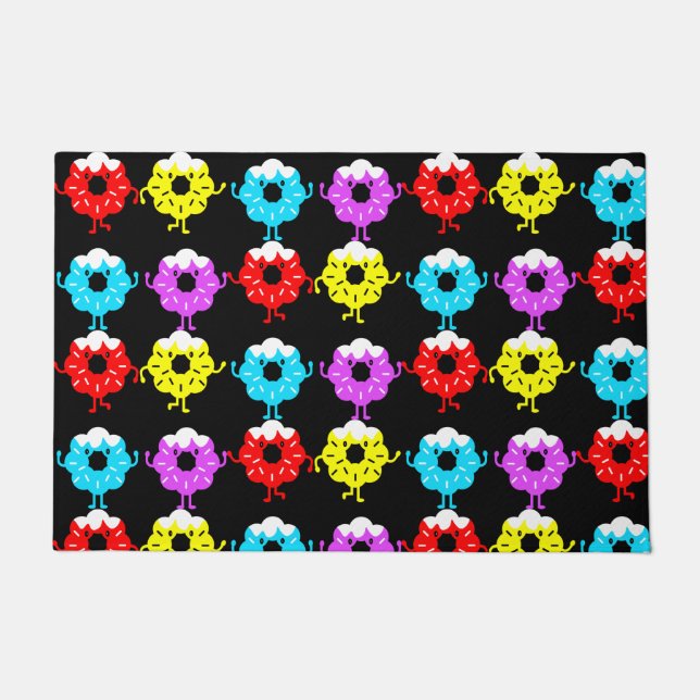 National Donut Day DoughSchalnüsse Fußmatte (Vorderseite)