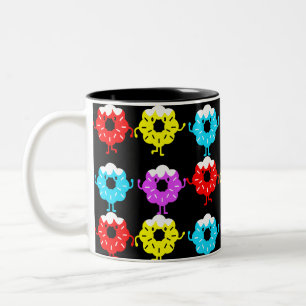 National Donut Day DoughSchalnüsse Zweifarbige Tasse